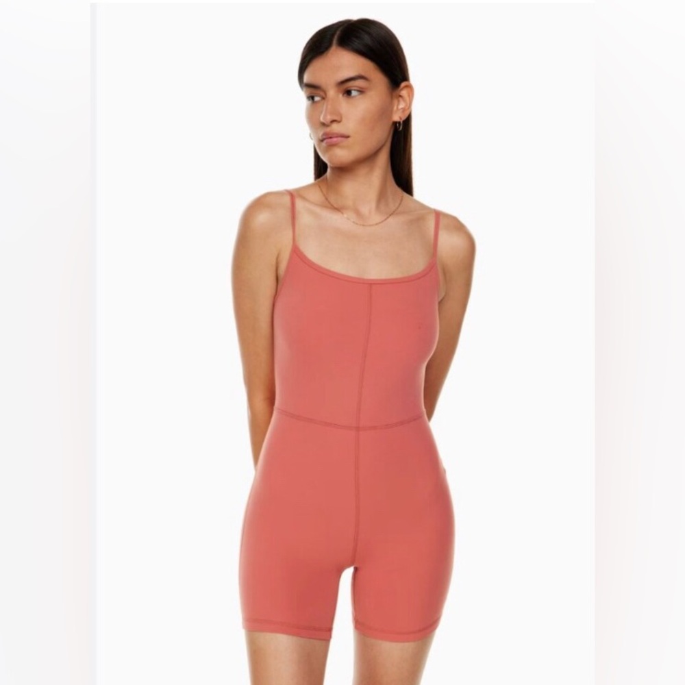 ARITZIA WILFRED FREE DIVINITY ONE PIECE PINK SALMON WOMENS SMALL